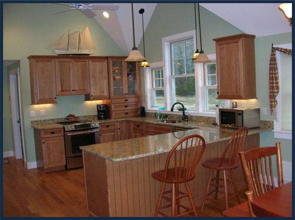 Kitchen renovation by L.E. Nichols & Son LLC